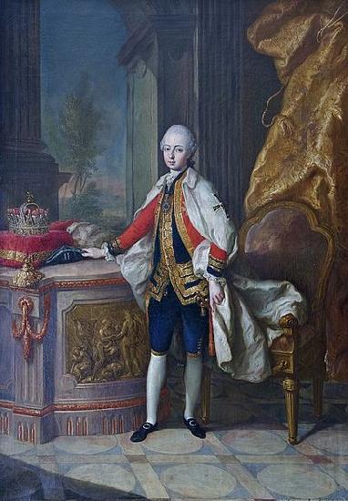 Workshop of Anton von Maron Archduke Maximilian Francis of Austria France oil painting art